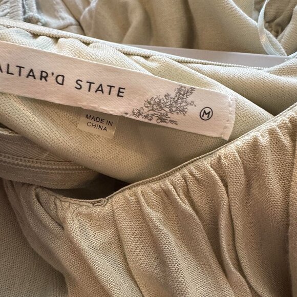 Altar'd State Romper Mini Dress - Picture 6 of 9